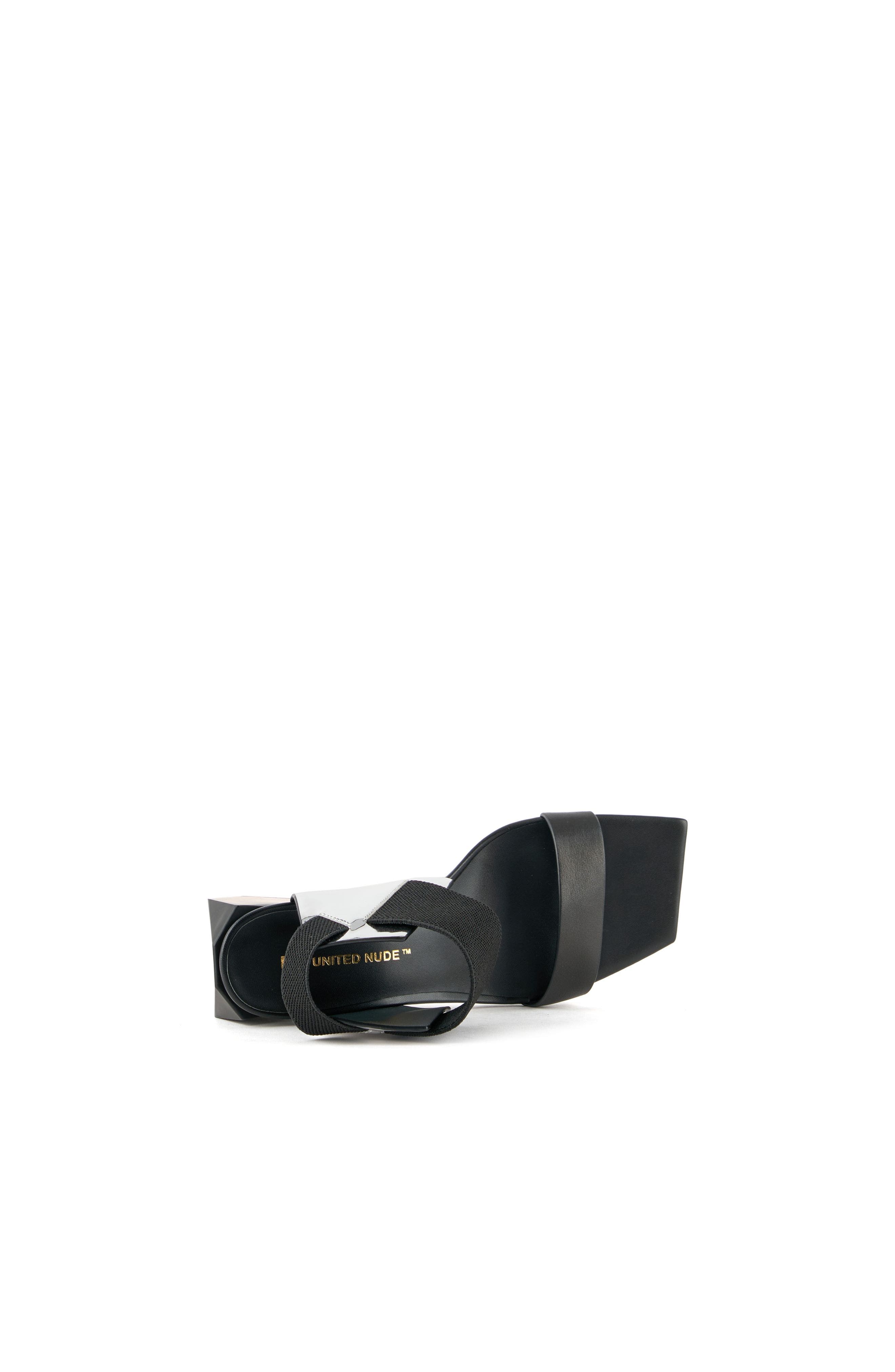 Ricky Sandal Mid, Alternate, color, Black + Silver