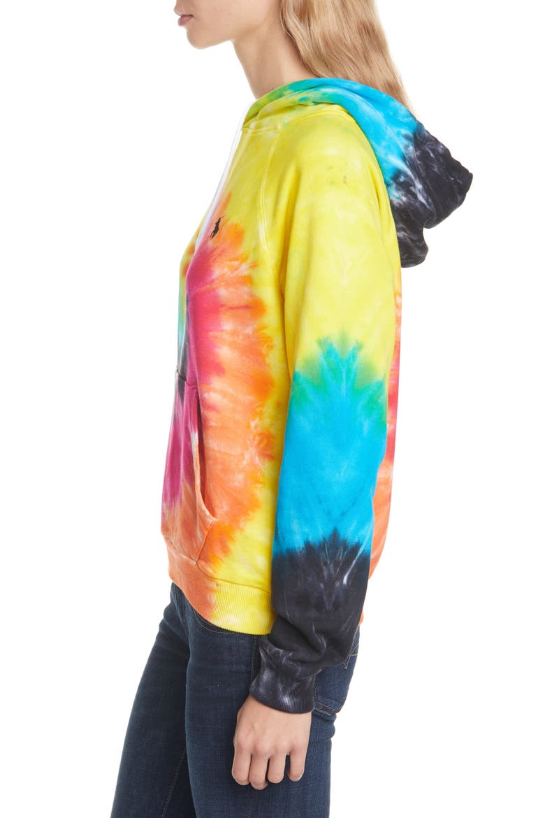 Tie Dye Hoodie, Alternate, color, ECLIPSE TIE DYE