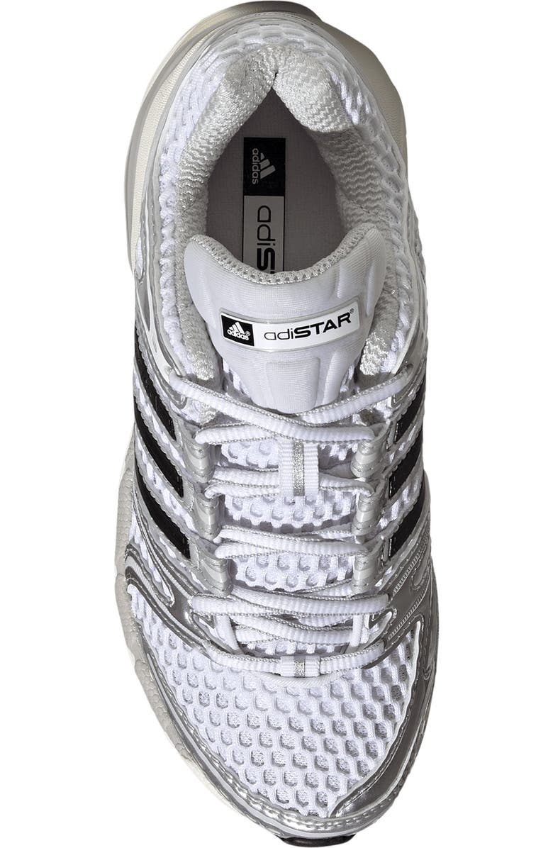 adidas Kids' Adistar Control 5 Sneaker, Alternate, color, White/ Silver/ Grey