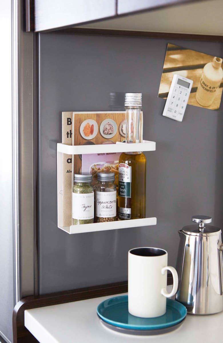 Yamazaki Magnetic Wrap Holder, Alternate, color, White