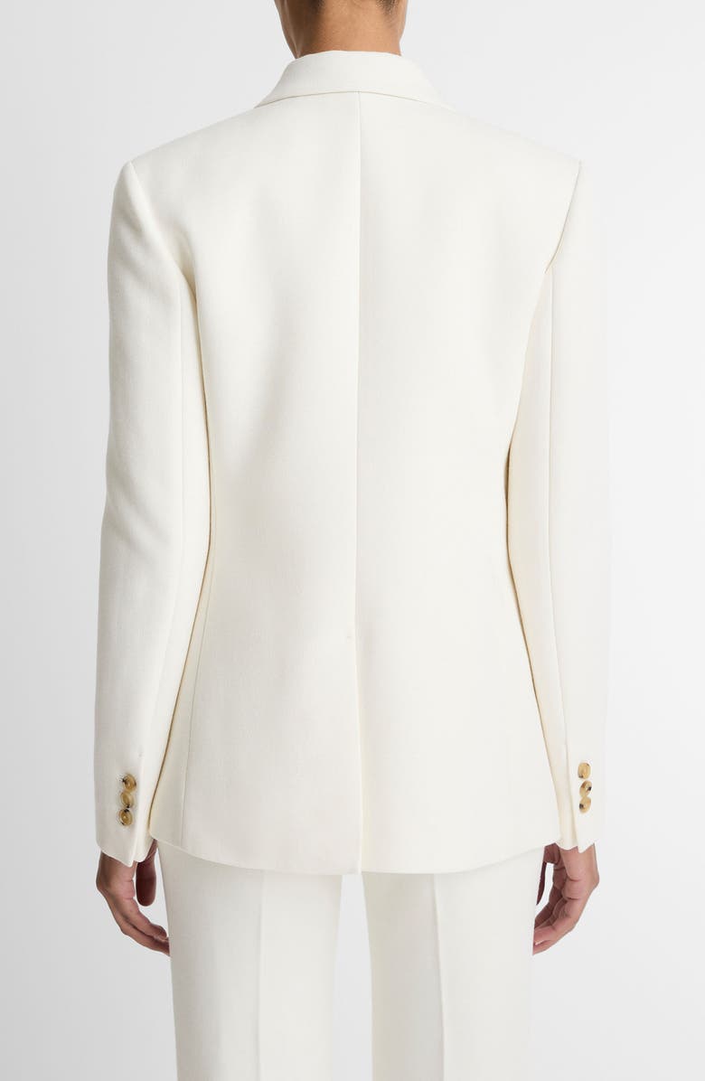 Vince Tailored Double Breasted Blazer, Alternate, color, Off White