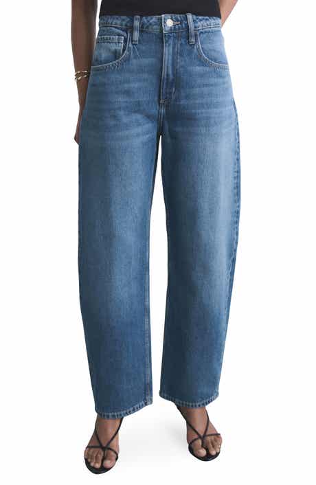 MANGO High Waist Balloon Jeans