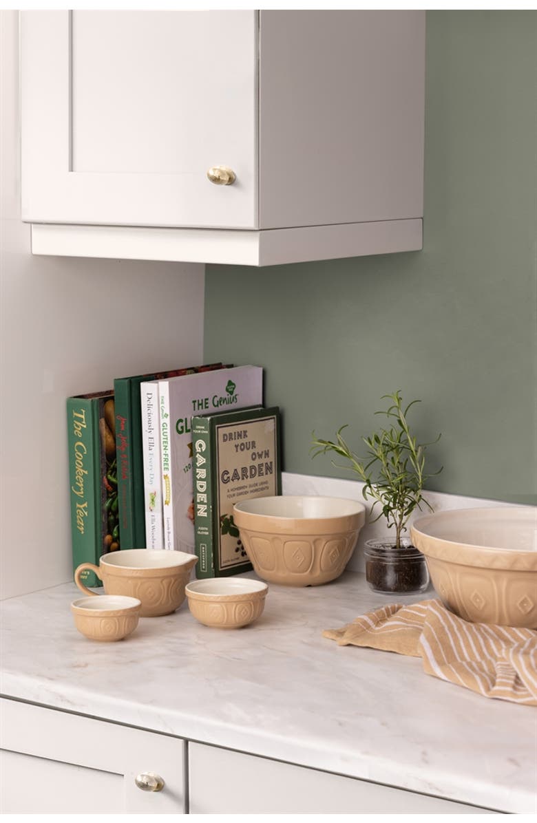 MASON CASH Cane Collection Size Mixing Bowl 3 Piece Set, Alternate, color, Beige