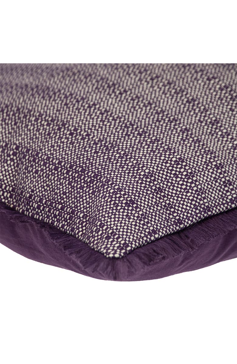 PARKLAND COLLECTION Cross Weave Square Accent Pillow, Alternate, color, 