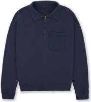 Fortela Woven Zip-Up Sweatshirt