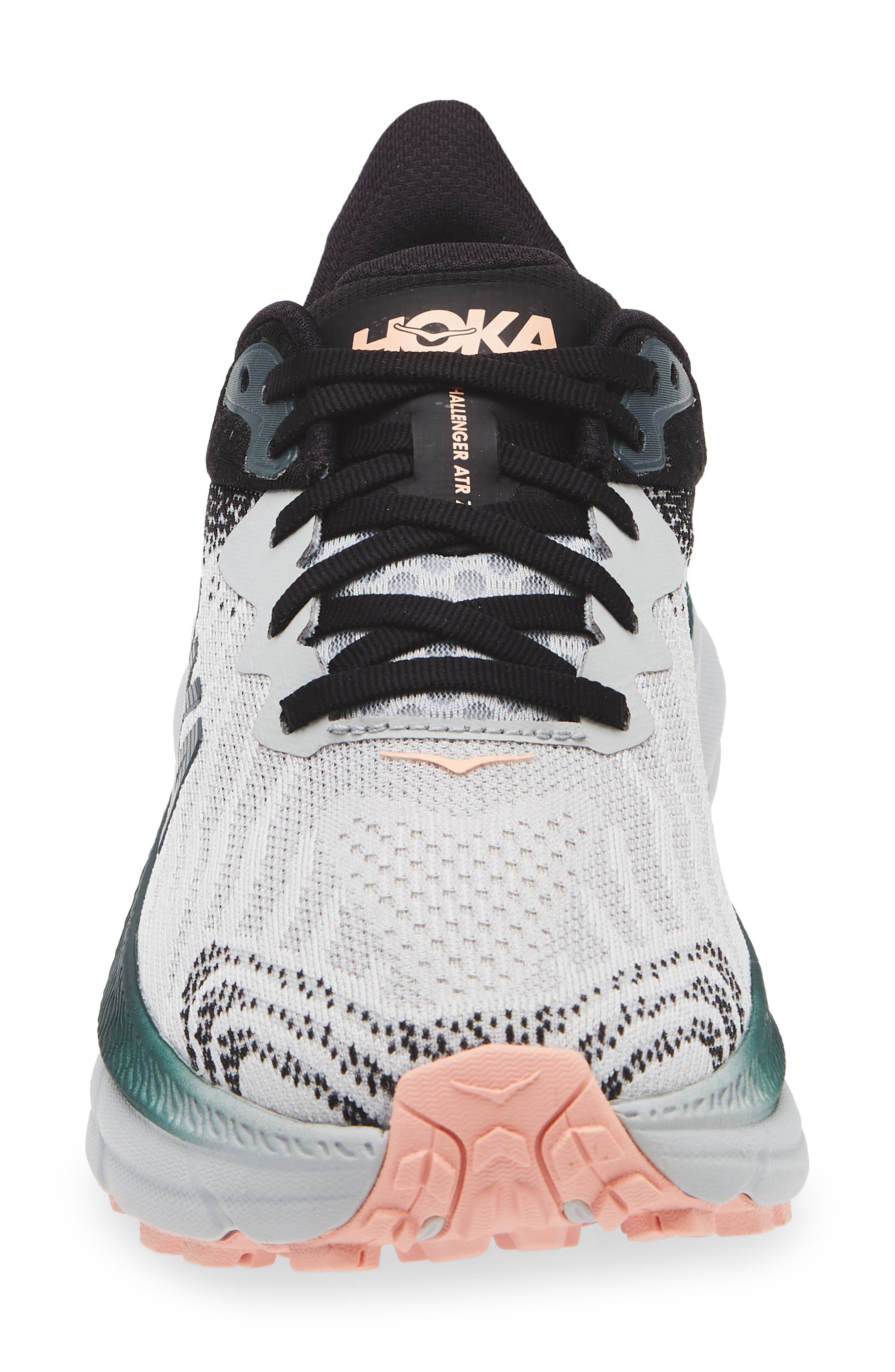 HOKA Challenger 7 Running Shoe, Alternate, color, Harbor Mist / Spruce