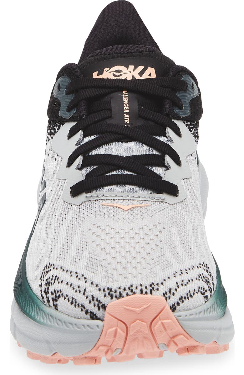 HOKA Challenger 7 Running Shoe, Alternate, color, Harbor Mist / Spruce