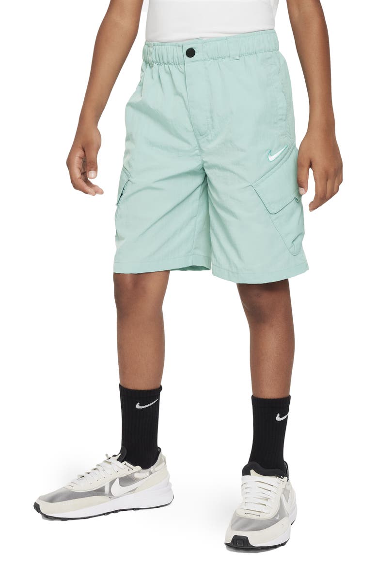 Kids' Outdoor Play Cargo Shorts, Main, color, MINERAL