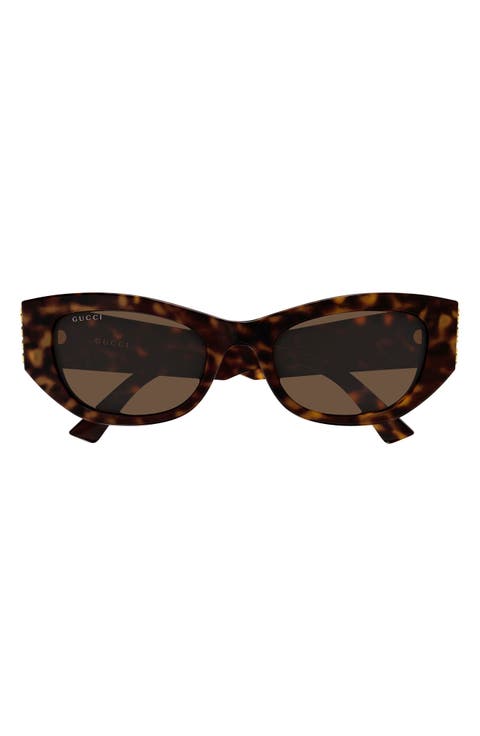 53mm Cat Eye Sunglasses