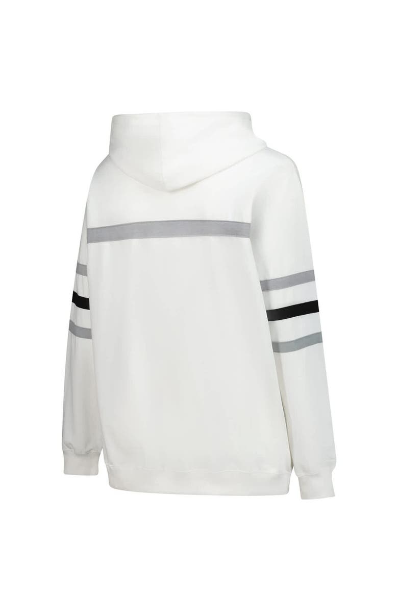 Mitchell & Ness Women's Mitchell & Ness White Pittsburgh Steelers Plus Size Head Coach Throwback Pullover Hoodie, Alternate, color, White