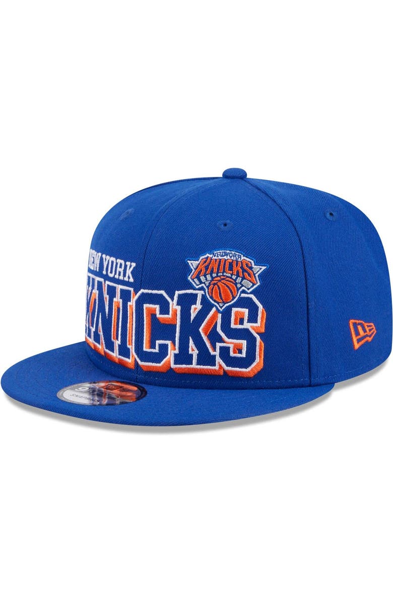 New Era Men's New Era Blue New York Knicks Gameday 59FIFTY Snapback Hat, Main, color,