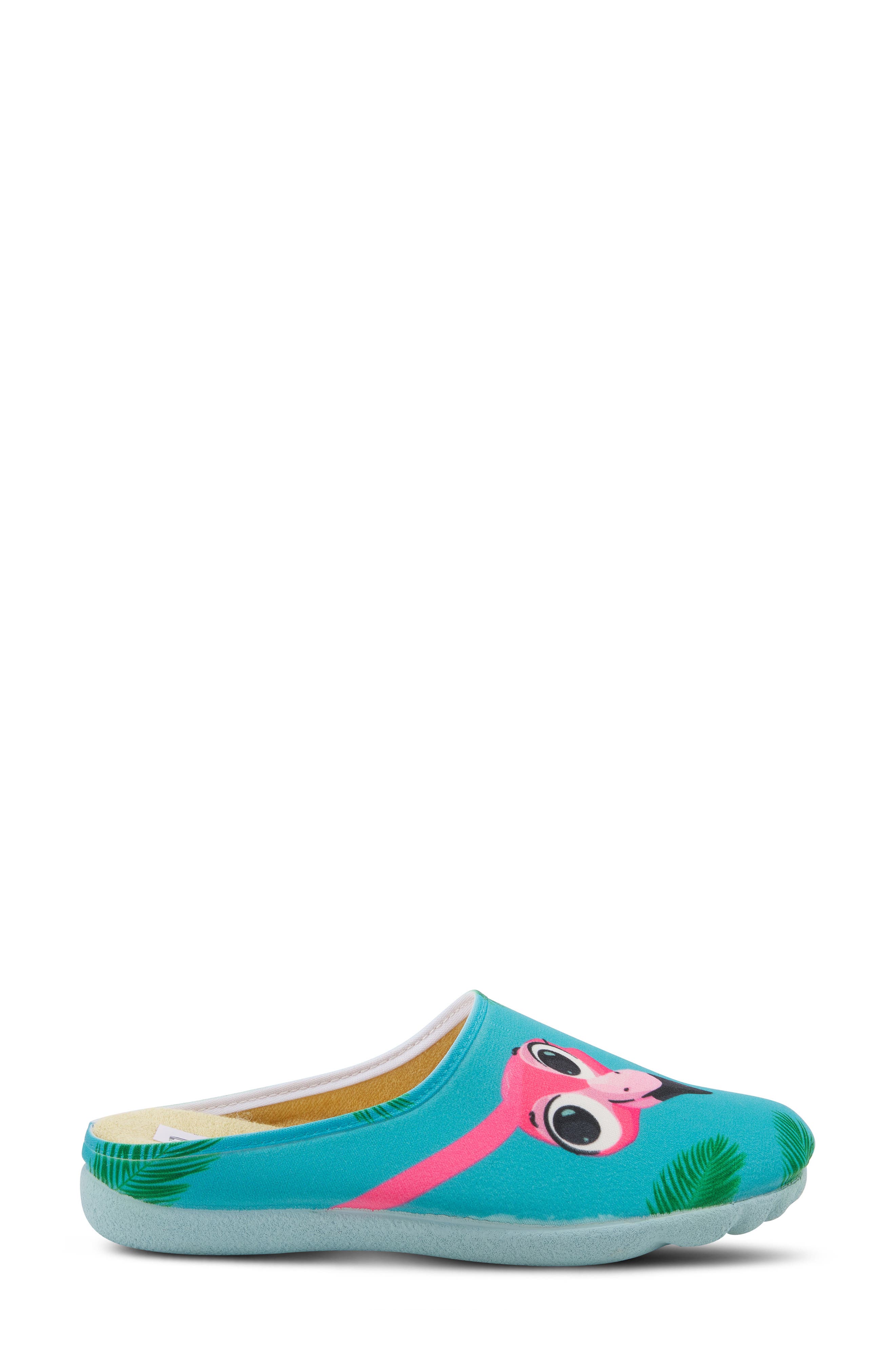 Flexus by Spring Step Miss Beaks Print Slipper, Alternate, color, 