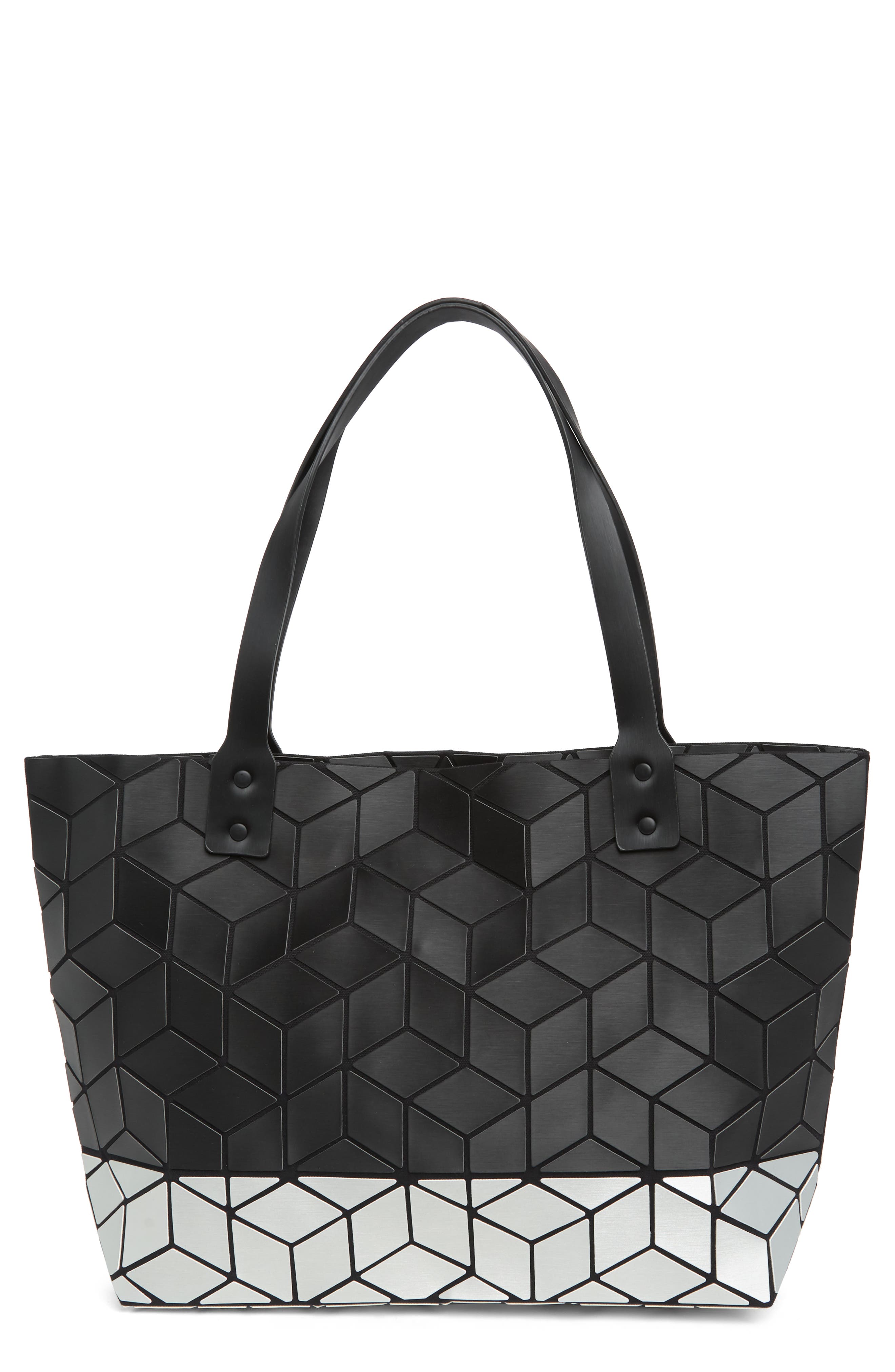 PATRIZIA LUCA Two Tone Geo Tote Bag