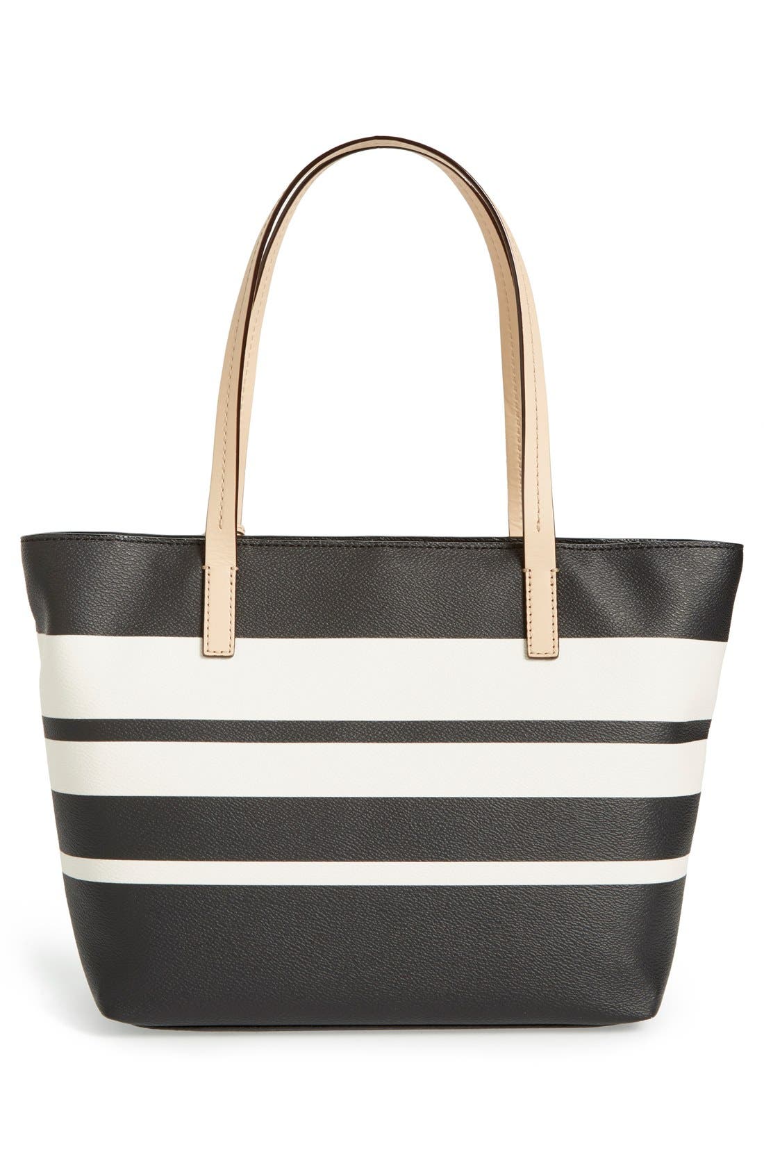 Kate Spade New York 'hawthorne lane - small ryan' coated canvas tote, Alternate, color, 