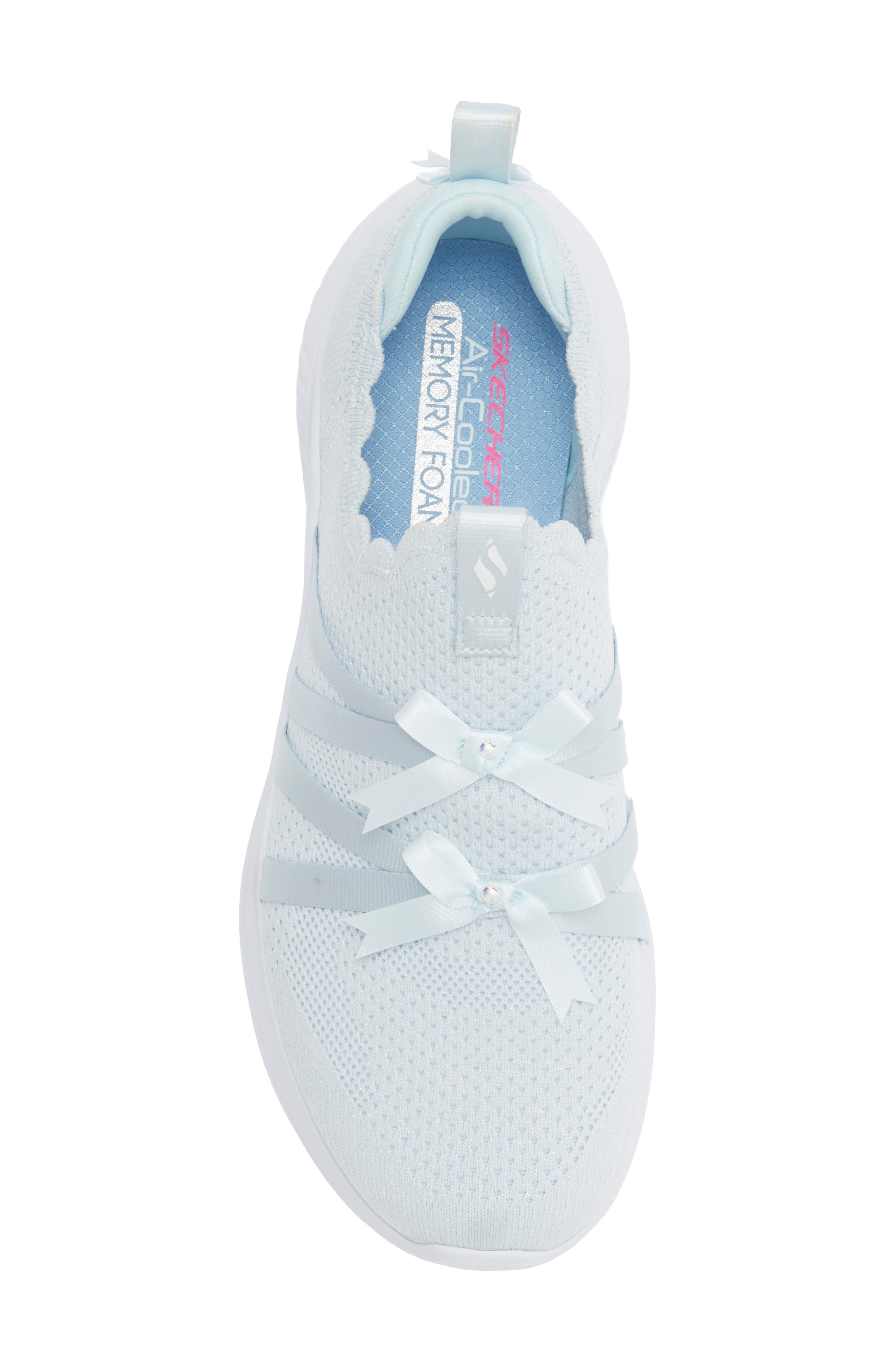 Kids' Ultra Flex 3.0 Sweet Ties Slip-On Sneaker, Alternate, color, LIGHT BLUE