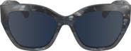 Longchamp 55mm Butterfly Sunglasses