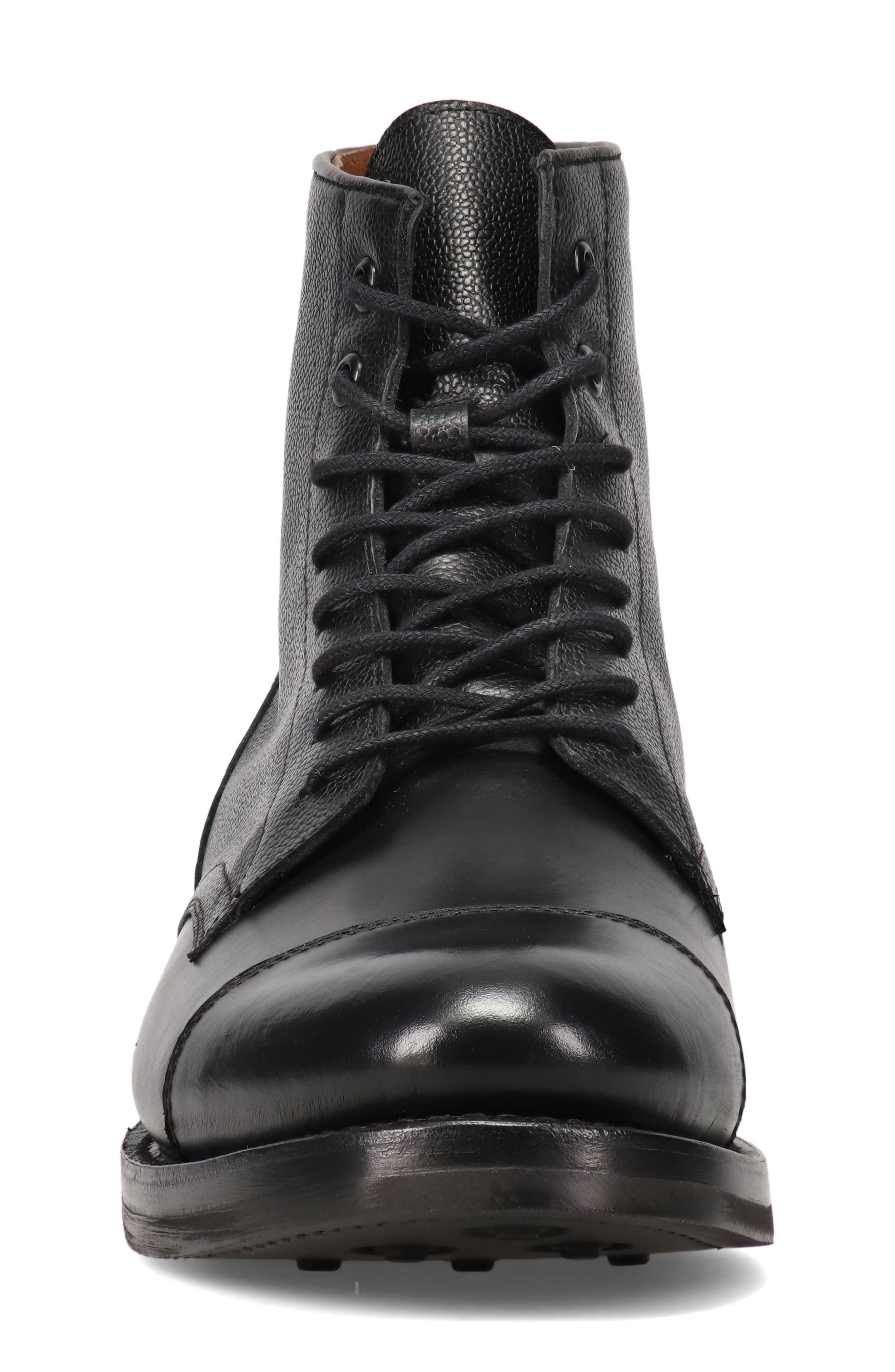 Frye Dylan Cap Toe Boot, Alternate, color, Black