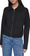 DKNY Essentials Zip Up Sweater Jacket