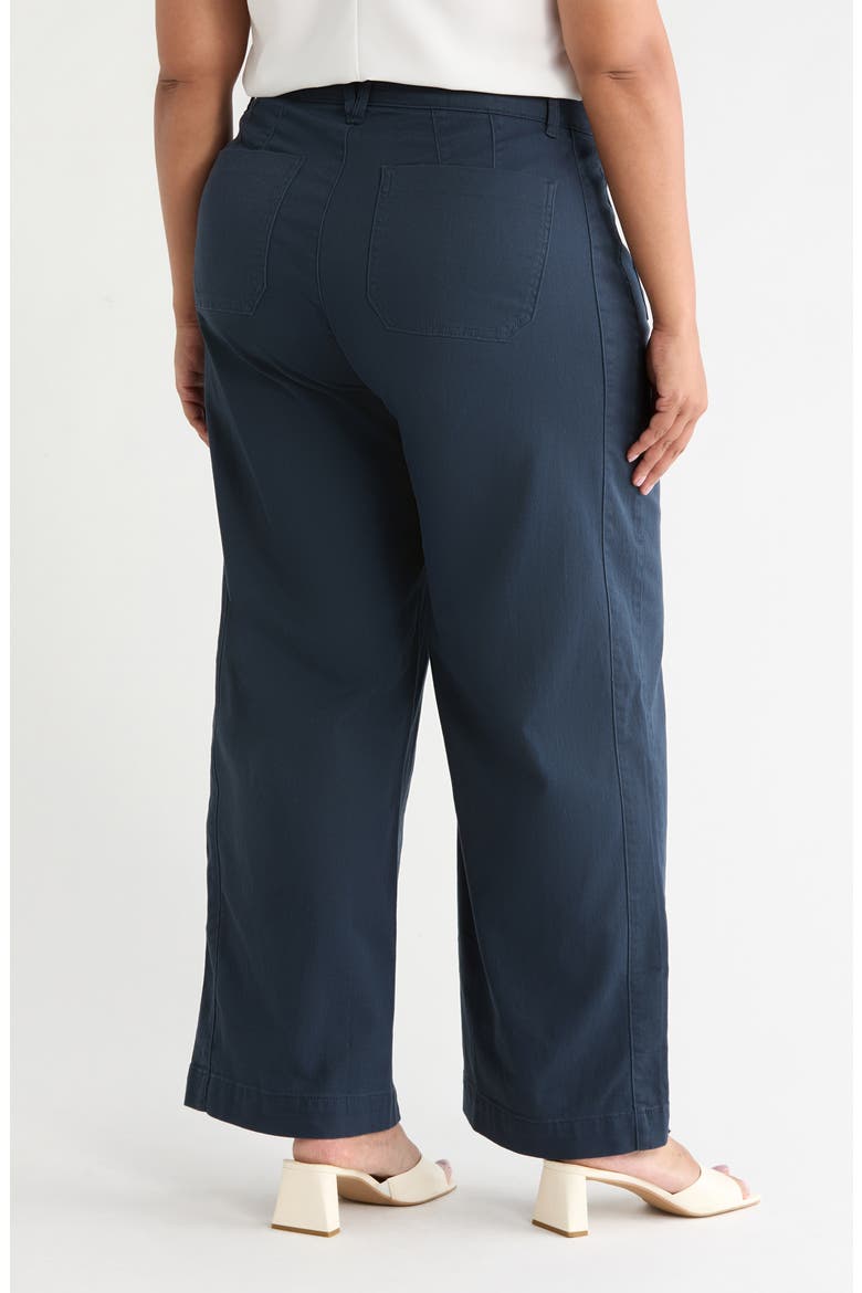 Emma Wide Leg Jeans, Alternate, color, CARBON BLUE