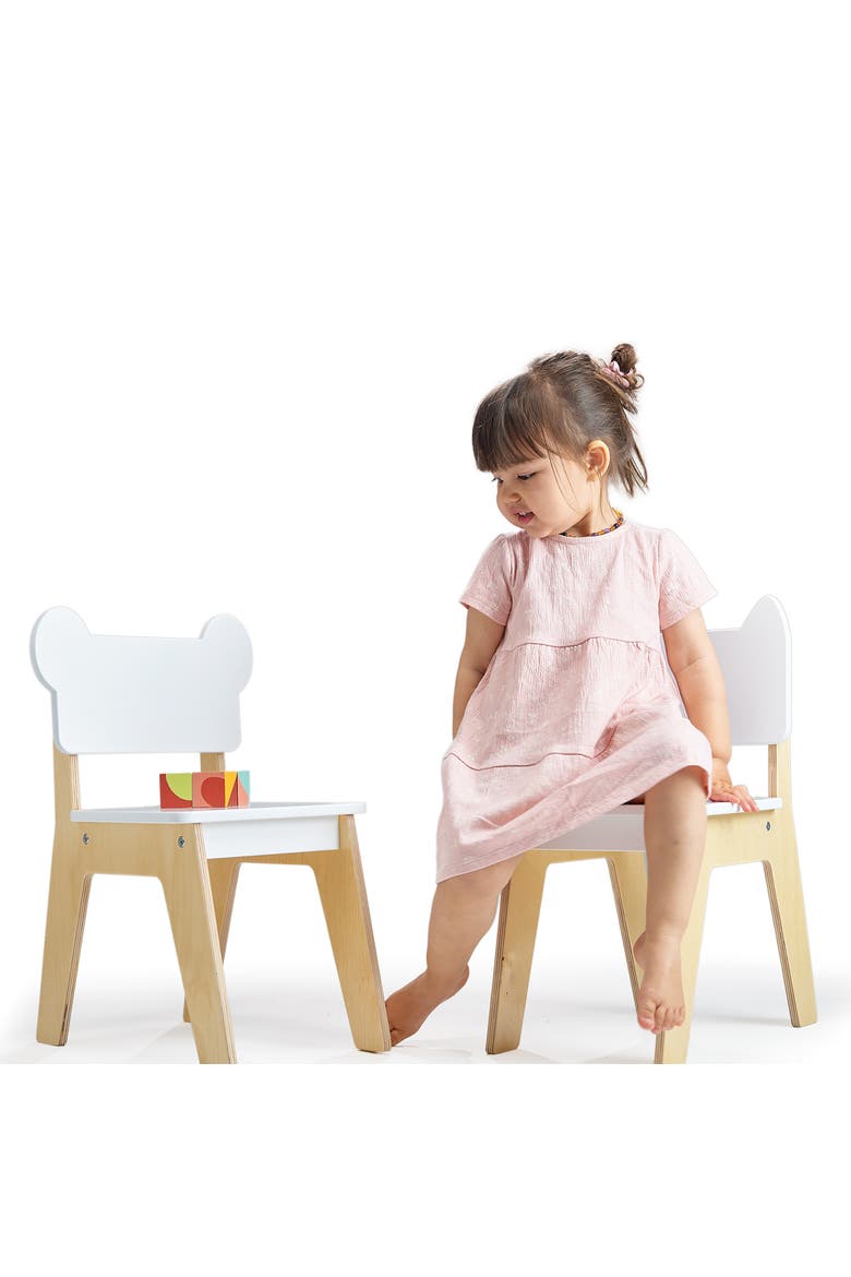 Kid's Mouse Chair, Alternate, color, White