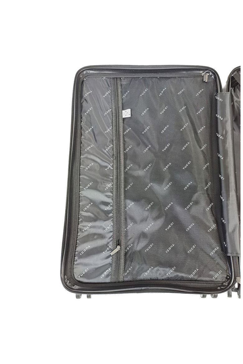 Storto Hardshell 3-Piece Spinner Luggage Set, Alternate, color, SILVER