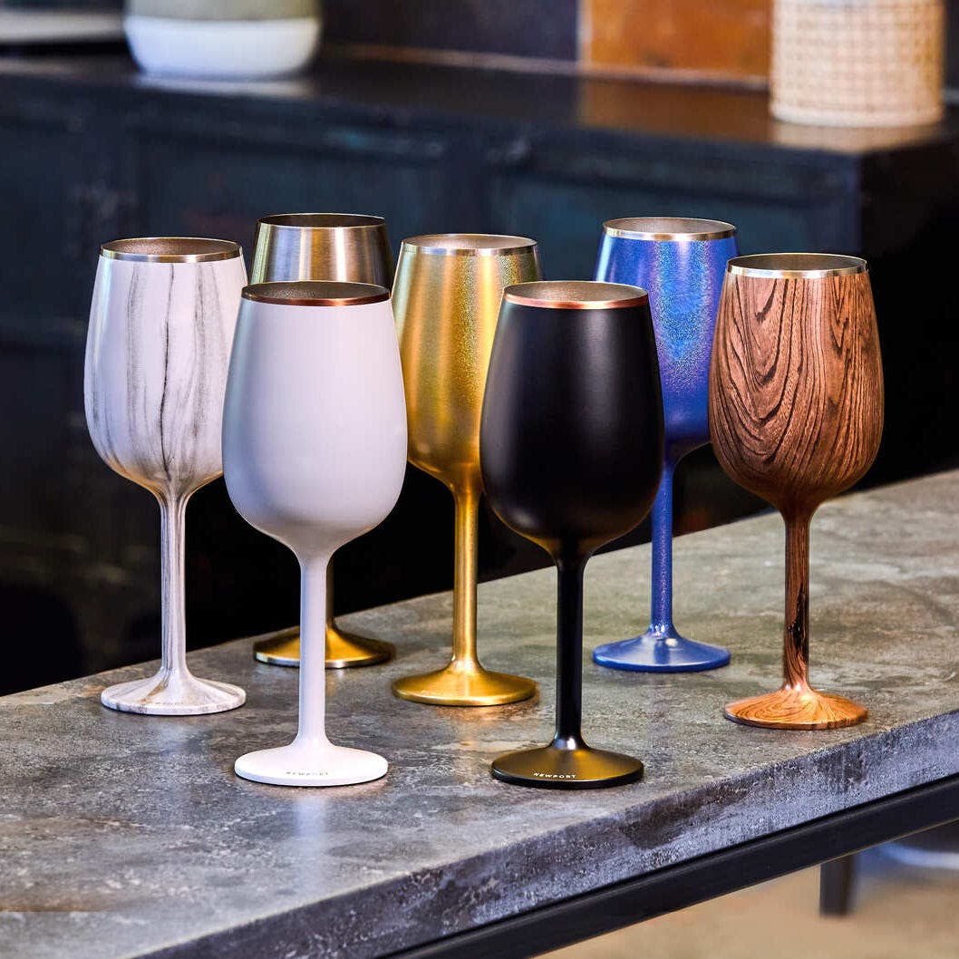 Snowfox Stainless Steel Stemmed Wine Glass | Nordstrom