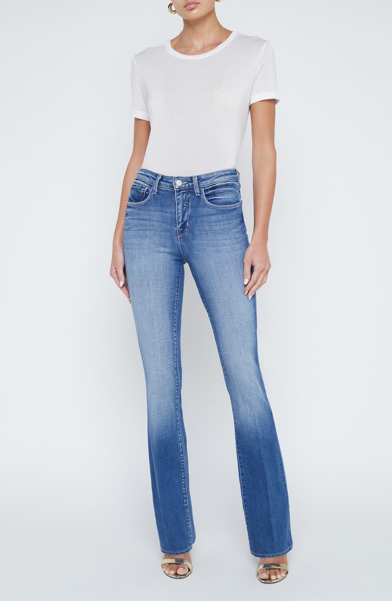 L'AGENCE Selma Baby Bootcut Jeans, Alternate, color,