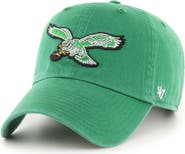 '47 Men's '47 Kelly Green Philadelphia Eagles Legacy Clean Up Adjustable Hat