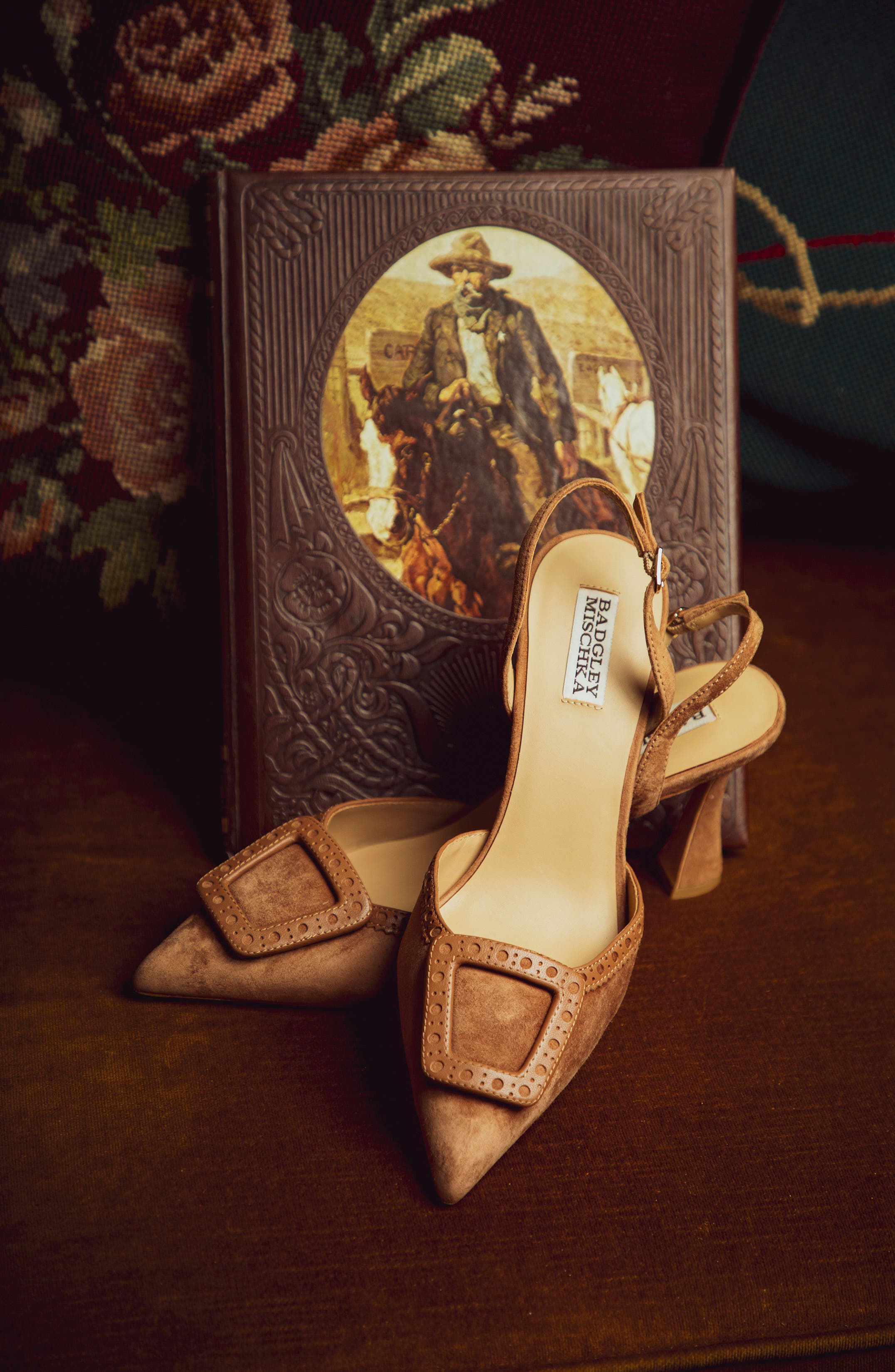 Yaneli Slingback Pump, Alternate, color, LIGHT DENIM