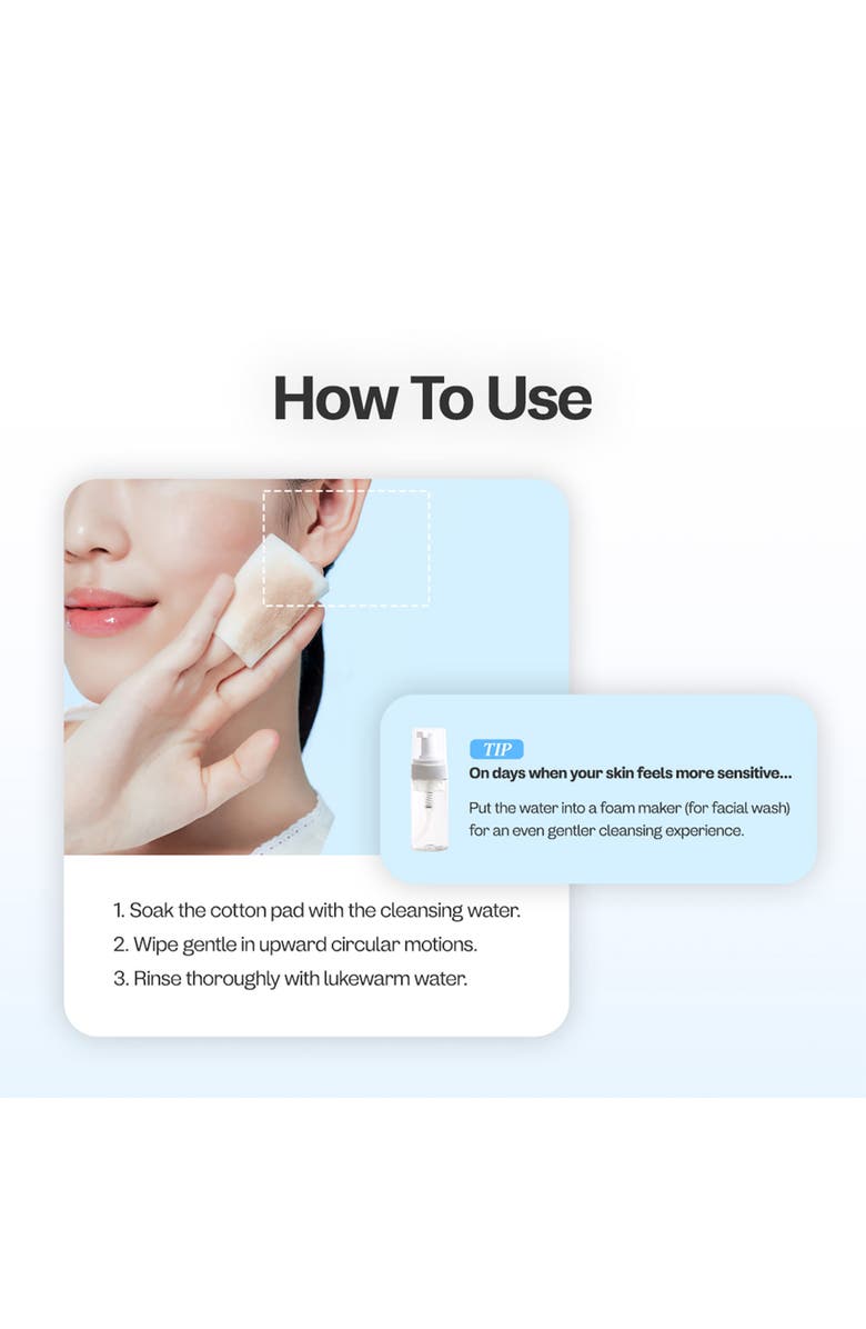 ma:nyo Pure Cleansing Water Sensitive, Alternate, color, Yellow/ Clear