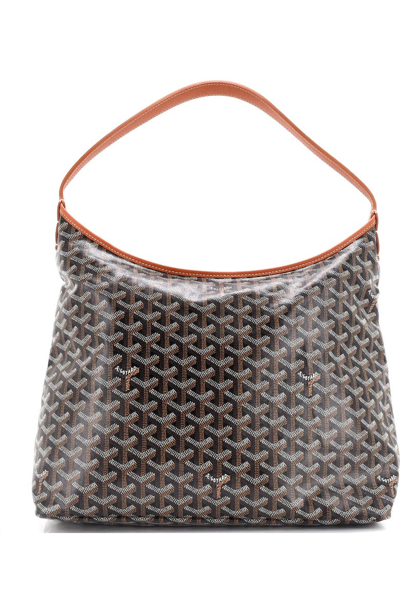 Pre-Owned Goyard Boheme Hobo Coated Canvas, Main, color,