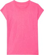 Zadig & Voltaire Cloe Strass Crystal Embellished Dolman Sleeve Top