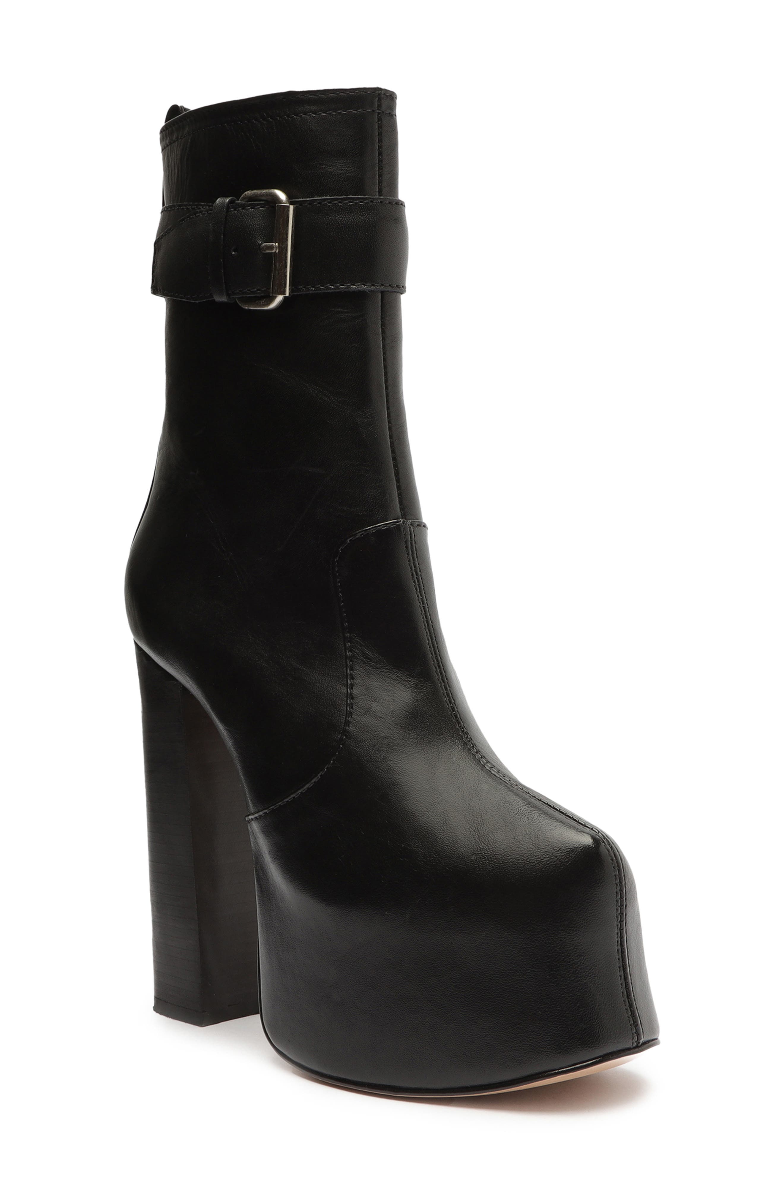 Schutz Aberdeen Buckle Platform Boot, Main, color, 