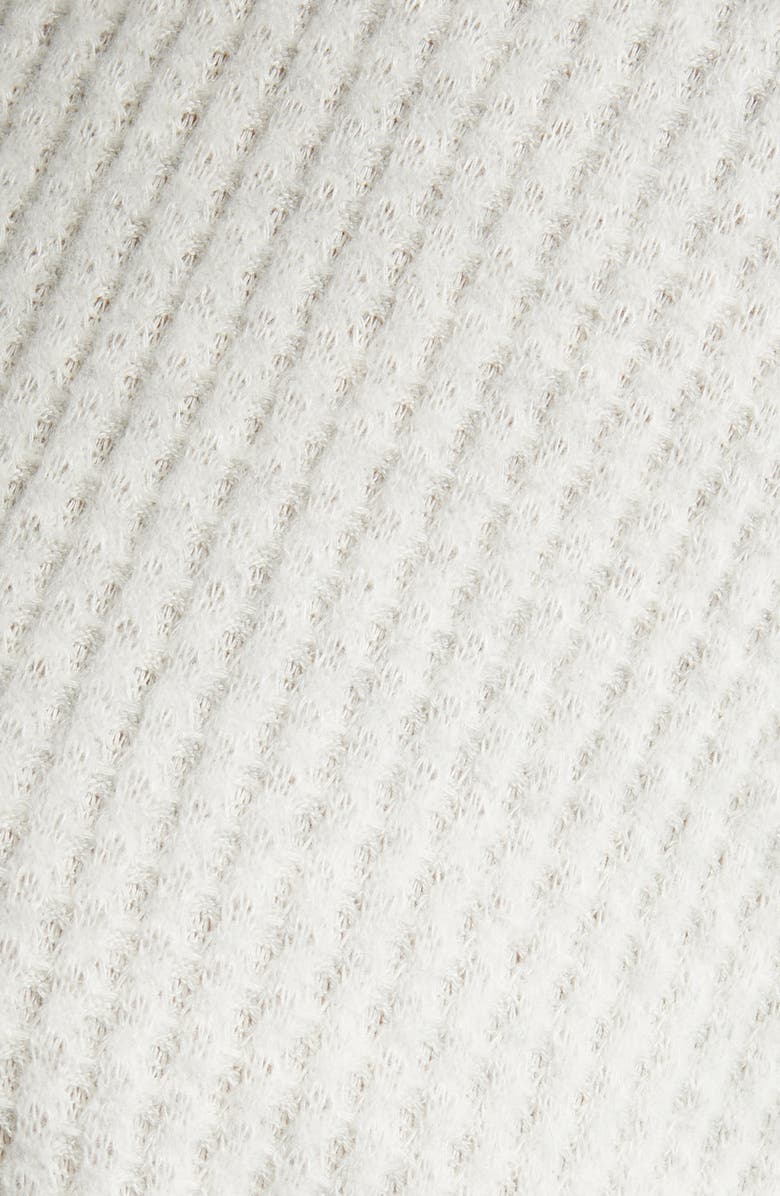 Wit & Wisdom Blouson Sleeve Waffle Knit Henley Top, Alternate, color,