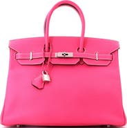 Pre-Owned Hermes Candy Birkin Bag Epsom 35