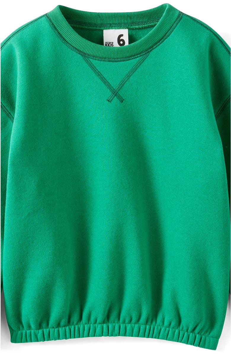 Cotton On Kids Kid's Balloon Crew, Alternate, color, Deep Mint