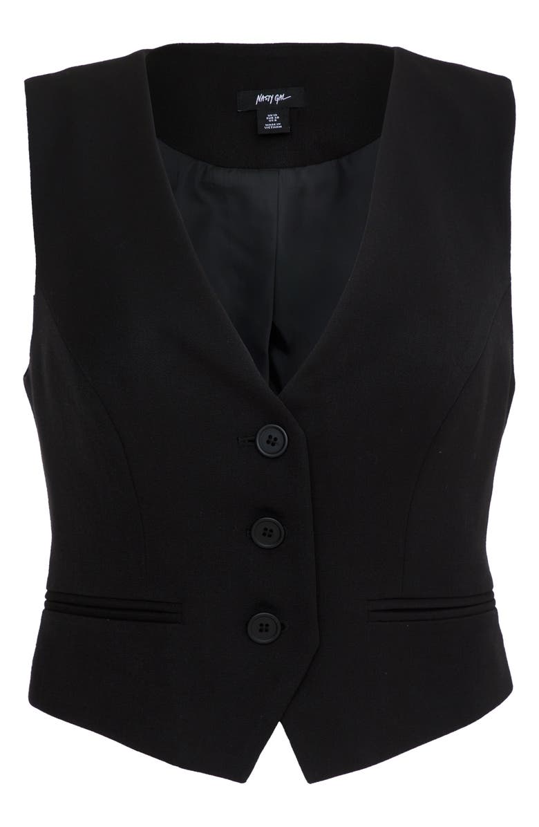 NASTY GAL Essentials Vest, Alternate, color,