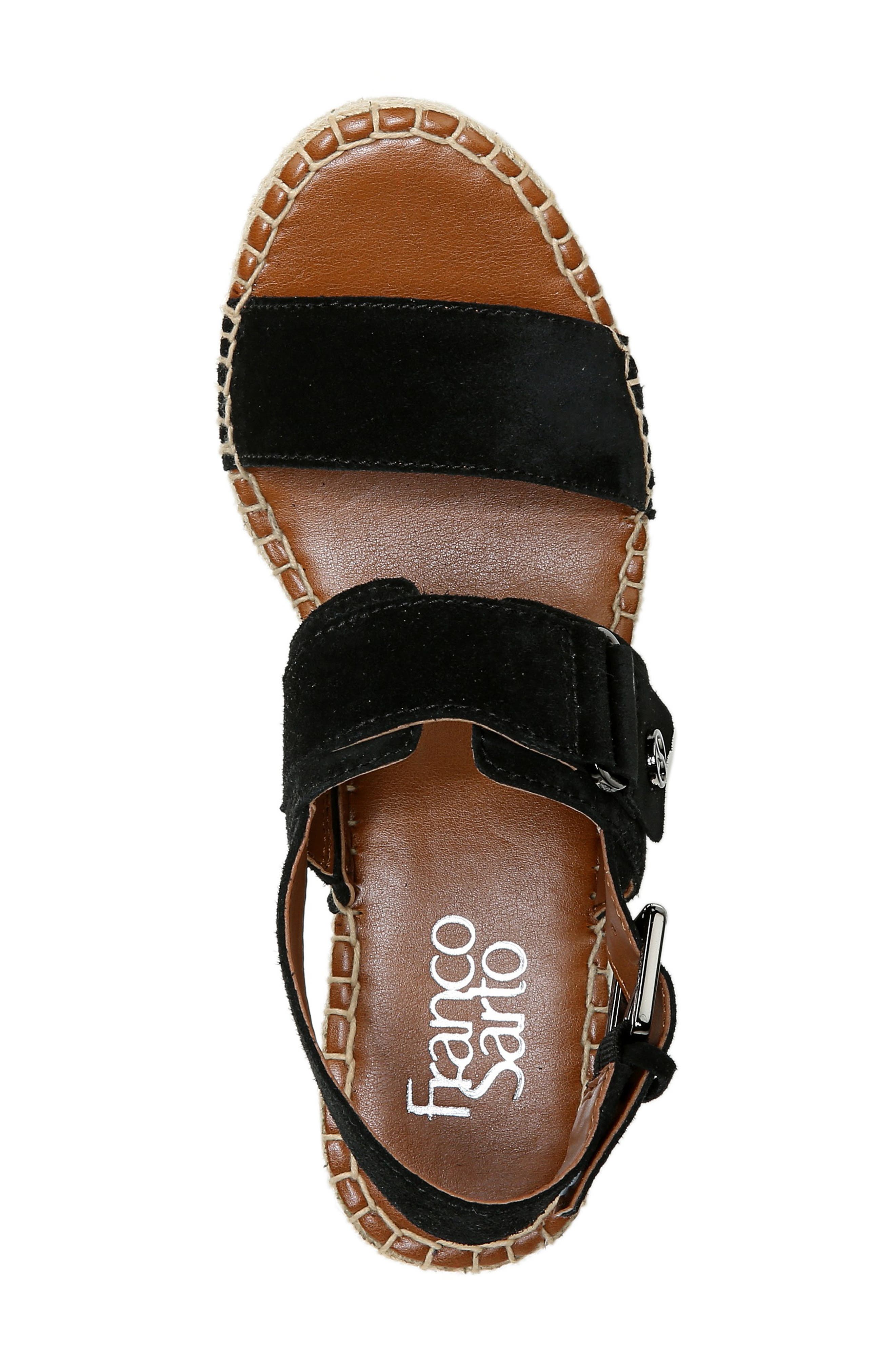 Franco Sarto Tema Platform Wedge Sandal, Alternate, color, 