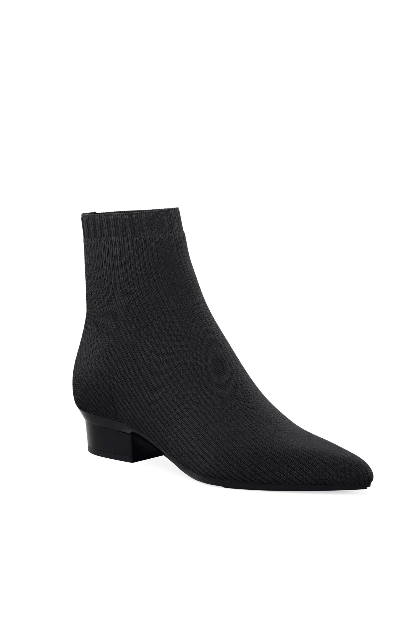 Pashion Footwear The Bootie 4" Block Convertible Heel, Alternate, color, Coal Knit