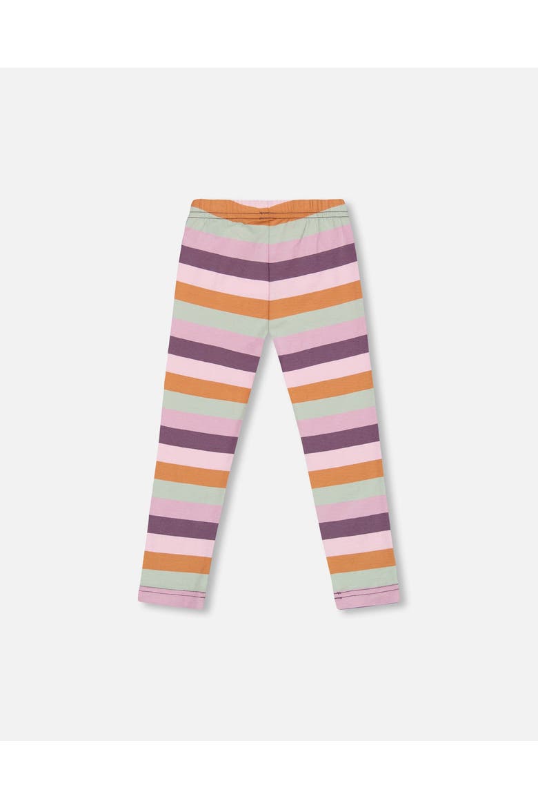 Baby Girl's Jersey Leggings Multicolor Stripe, Alternate, color, Mutlicolor Stripe
