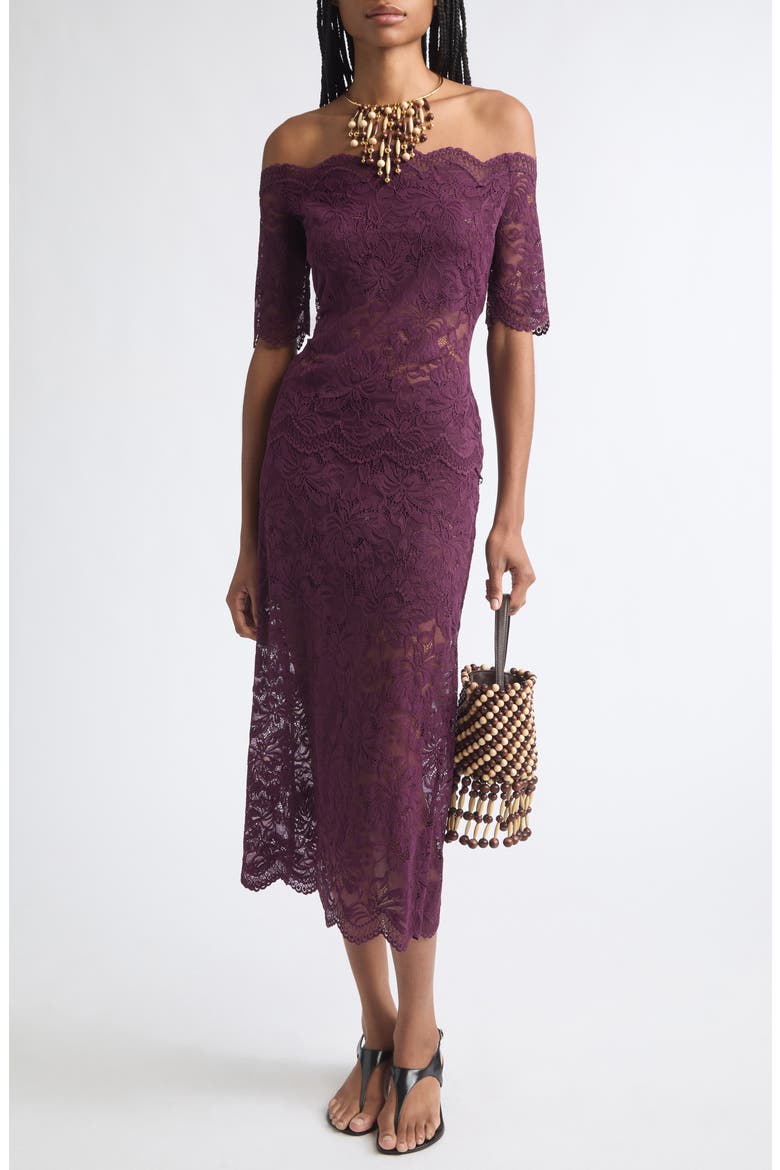 Layered Lace Top, Alternate, color, MAGENTA PURPLE
