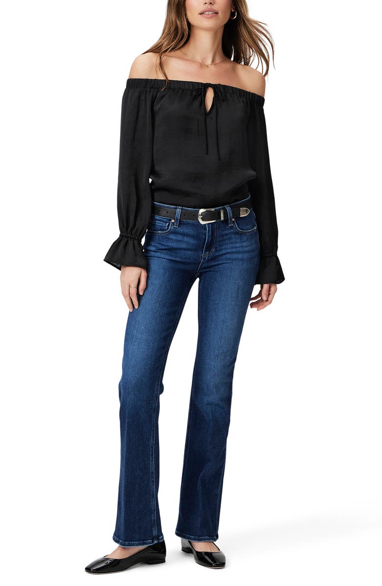 PAIGE Laurel Canyon Low Rise Flare Jeans, Alternate, color,