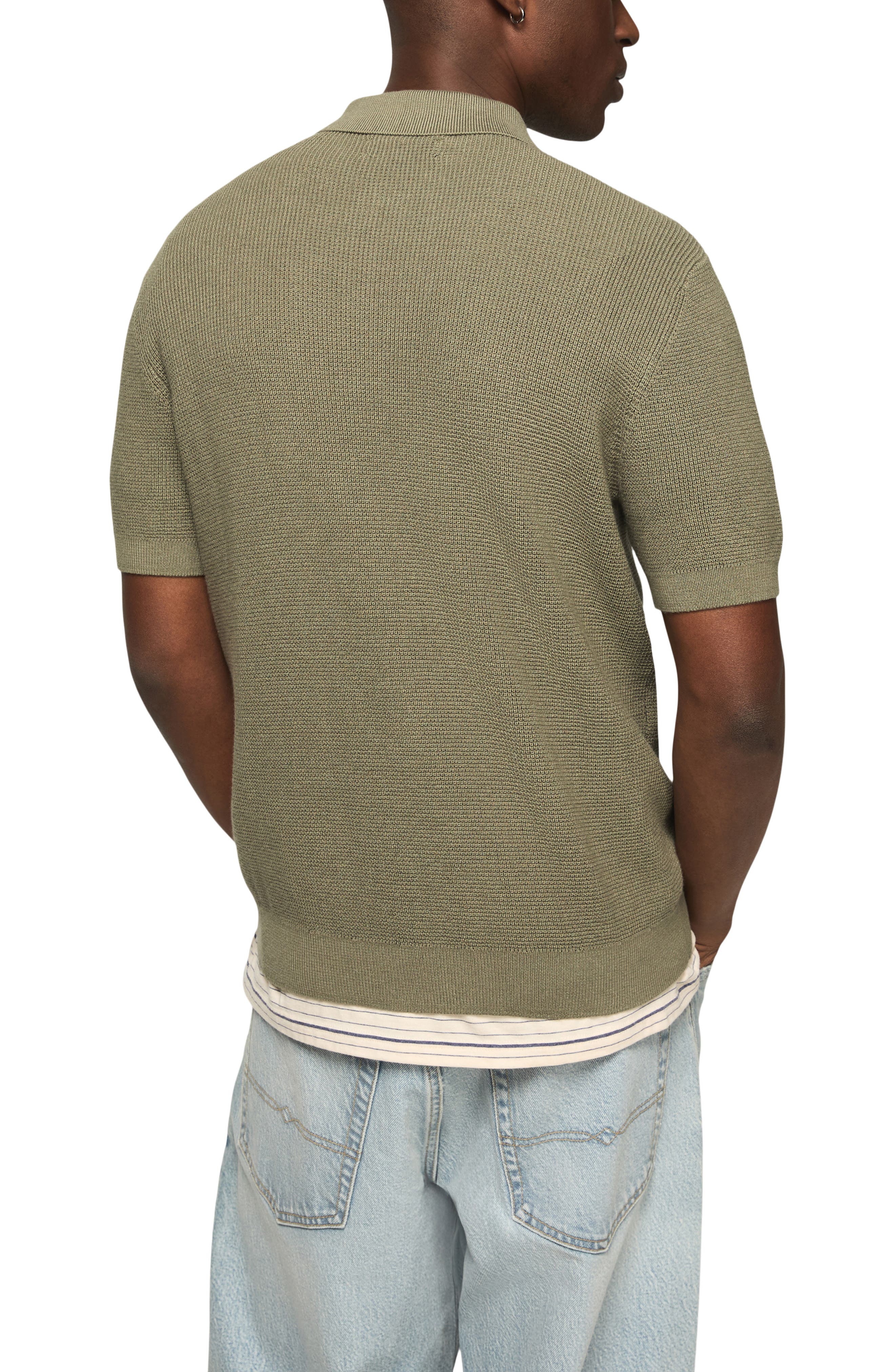 Quarter Zip Polo Sweater - image 2