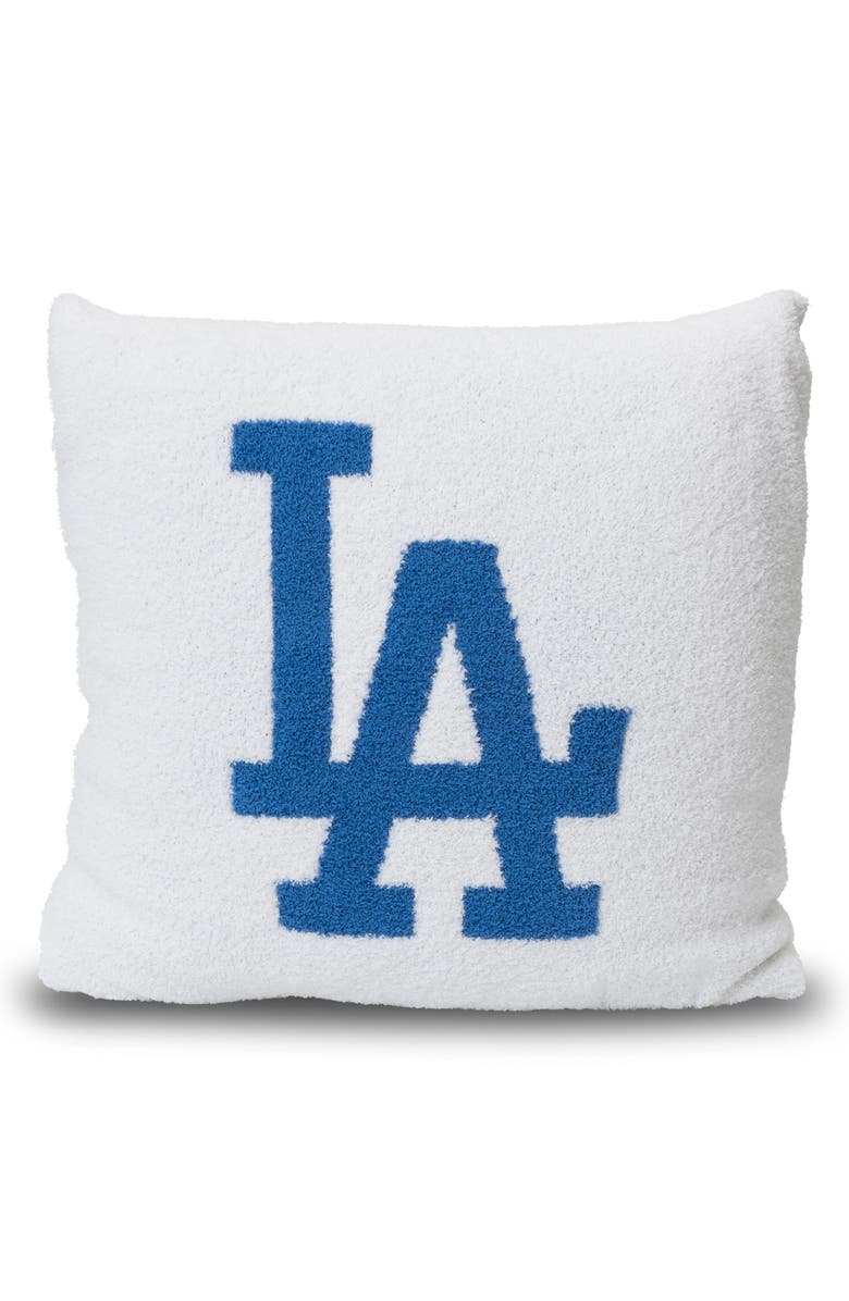 Barefoot Dreams<sup>®</sup> CozyChic<sup>®</sup> Los Angeles Dodgers Accent Pillow, Alternate, color, Dodgers Multi