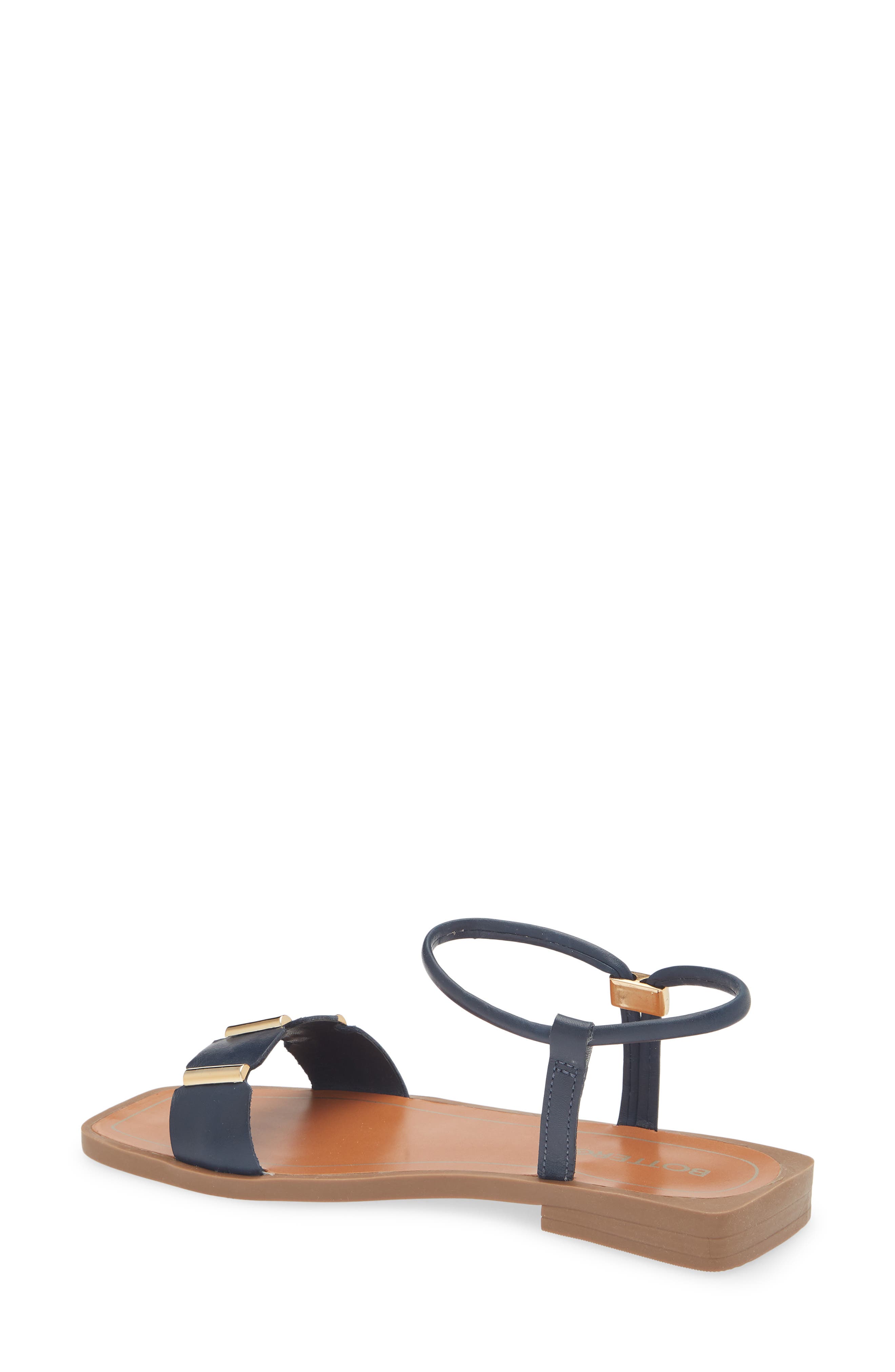 Botfisher Ankle Strap Sandal, Alternate, color, MARINHO