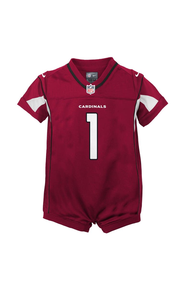 Nike Newborn & Infant Nike Kyler Murray Cardinal Arizona Cardinals Game Romper Jersey, Alternate, color, 