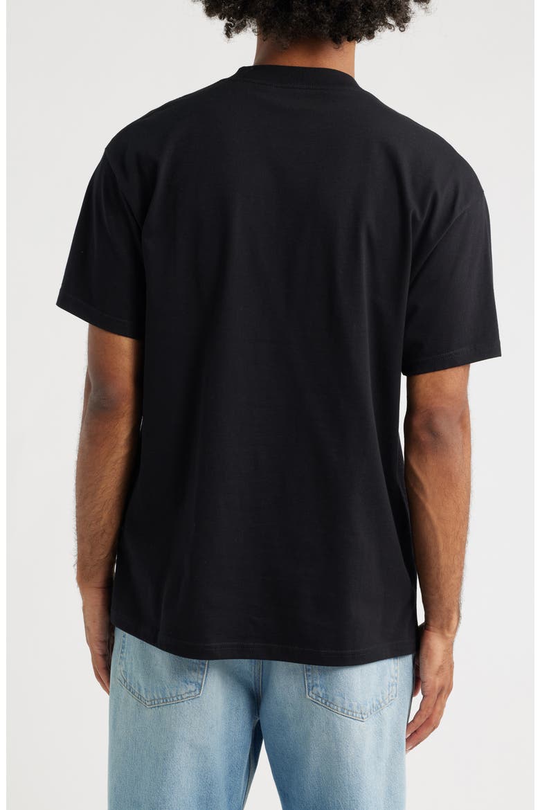 Spoiled Organic Cotton Graphic T-Shirt, Alternate, color, BLACK