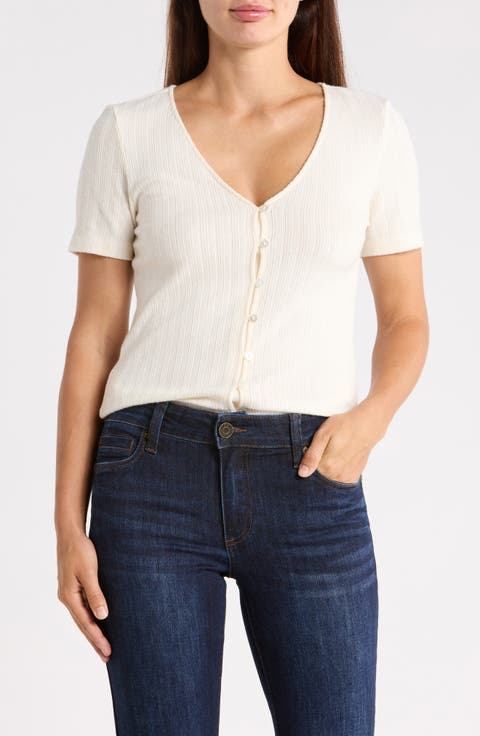 Feel Like Magic Button Top