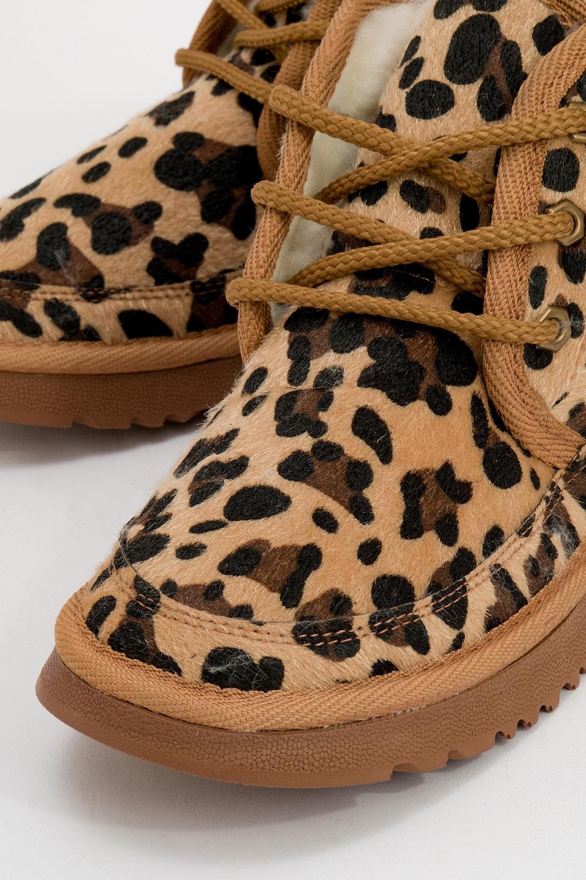 Mingo Lace Up Sport Boot, Alternate, color, Leopard Faux Leather