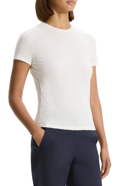 Theory 2 Nebulous Organic Cotton Tiny Tee In Birch
